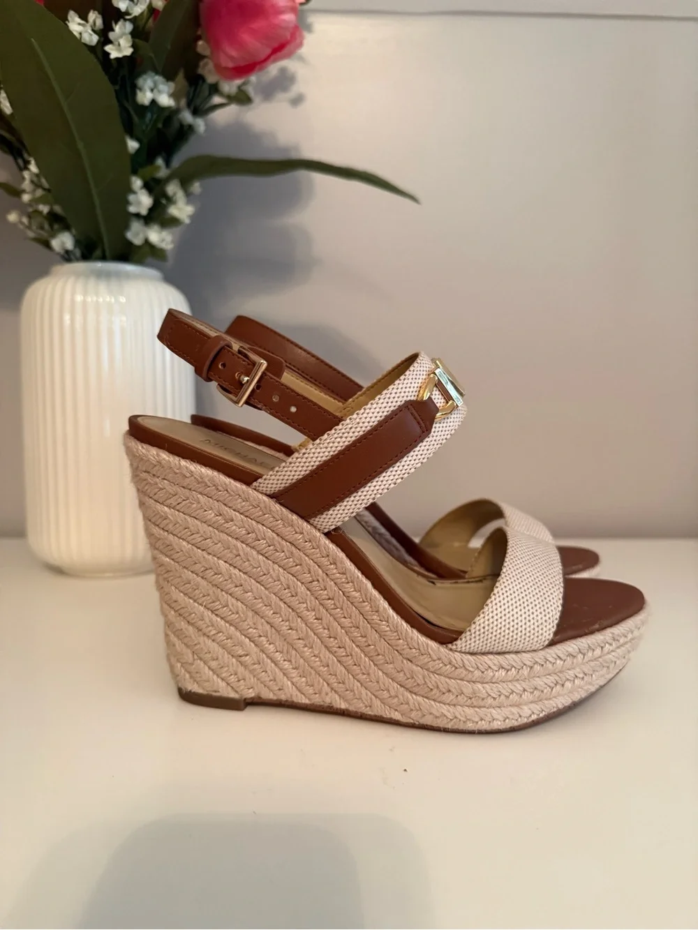 Michael Kors Wedge Espadrille Sandals